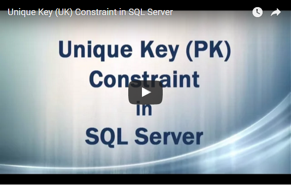 UK Constraint | SQL with Manoj