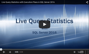 SQL Server 2016 - Live Query Stats - YouTube