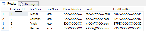 SQLServer2016 - DDM 02