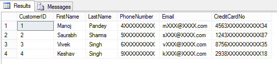 SQLServer2016 - DDM 03