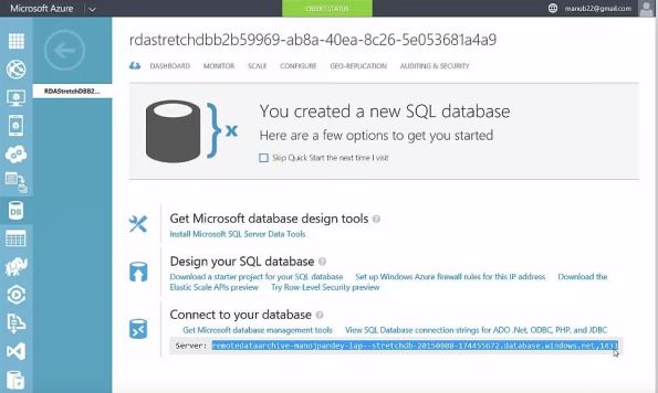 SQL Server 2016 - StretchDB 06