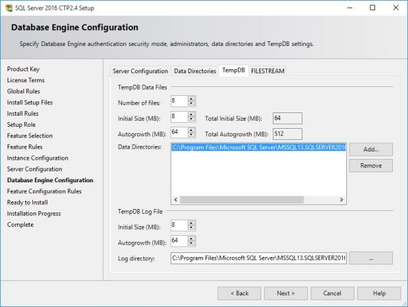 SQL Server 2016 CTP 2.4 Setup 02