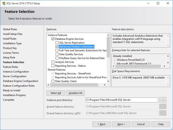 SQL Server 2016 - R - Advance Analytics