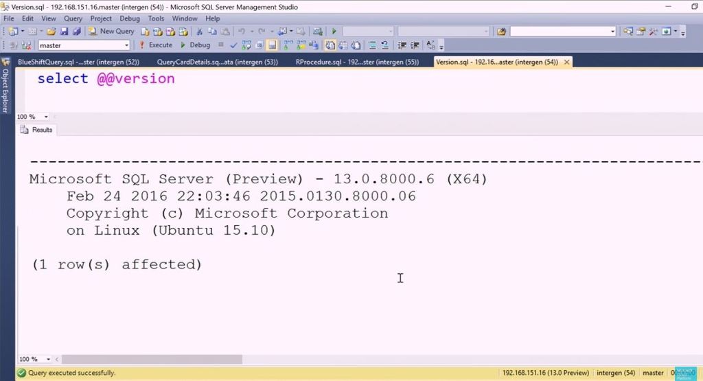 SQL Server on Linux – Microsoft announcement | SQL with Manoj