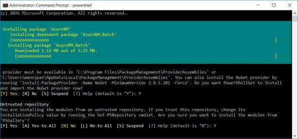 powershell Login Arm error 2 | SQL with Manoj
