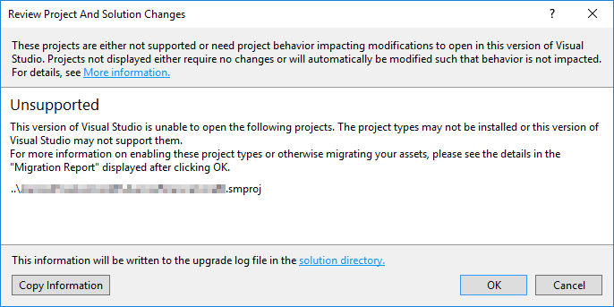 Tabular Model Project does not load in Visual Studio – need SSDT | SQL ...